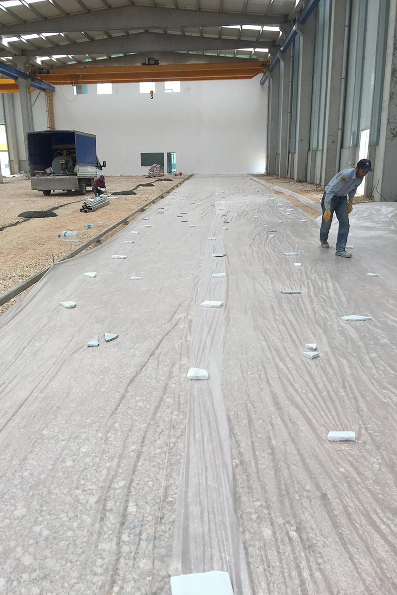 Beton dökümü ve perdah