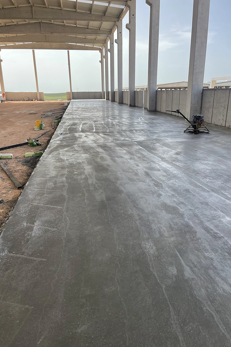 Beton dökümü ve perdah