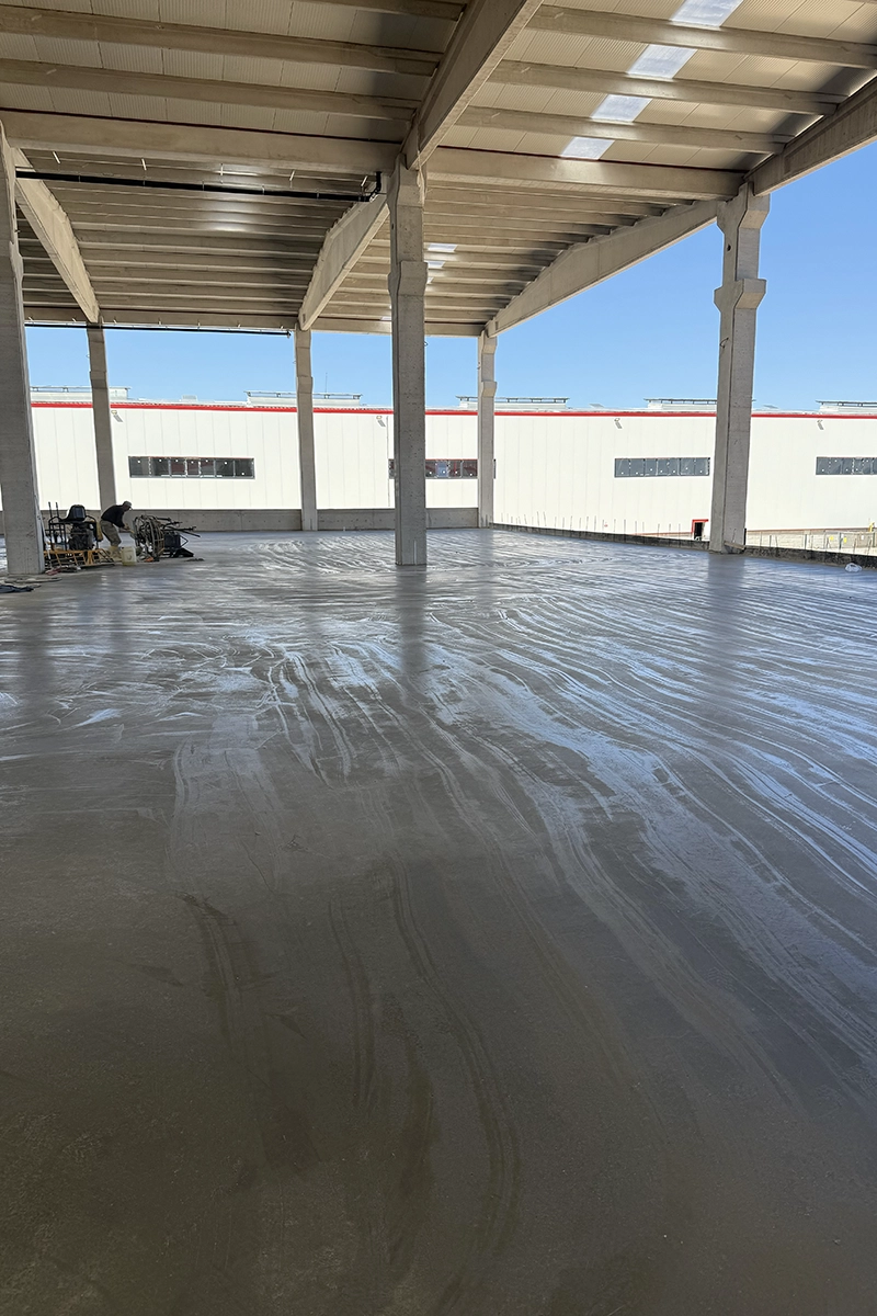 Beton dökümü ve perdah