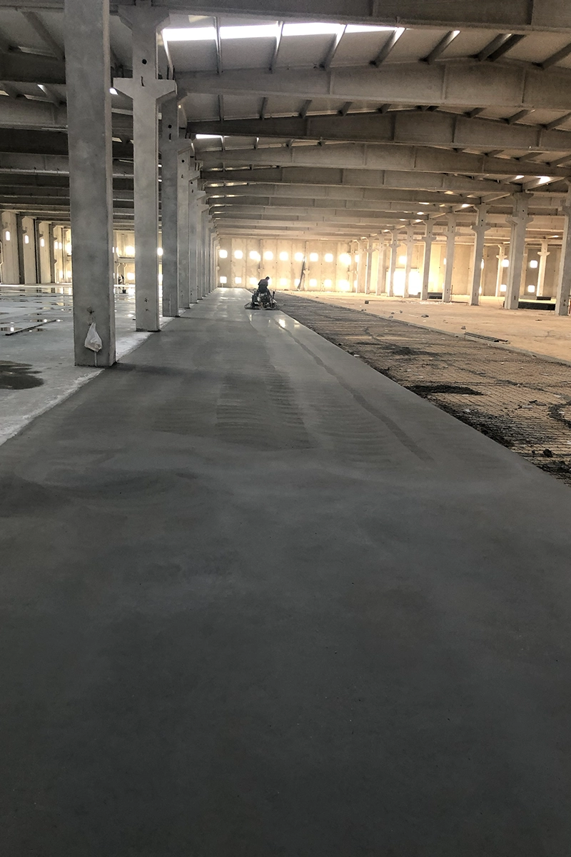 Beton dökümü ve perdah
